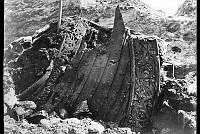 Osebergskipet. Foto O. Væring - 07.1 - utsnitt.tif