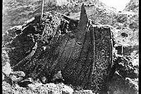 Osebergskipet. Foto O. Væring - 07.1 - utsnitt.tif