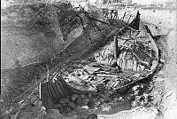 Osebergskipet. Foto O. Væring - 08.1 - utsnitt.tif