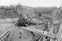 Osebergskipet. Foto Joh. Henriksen plate 3.1 - utsnitt.tif